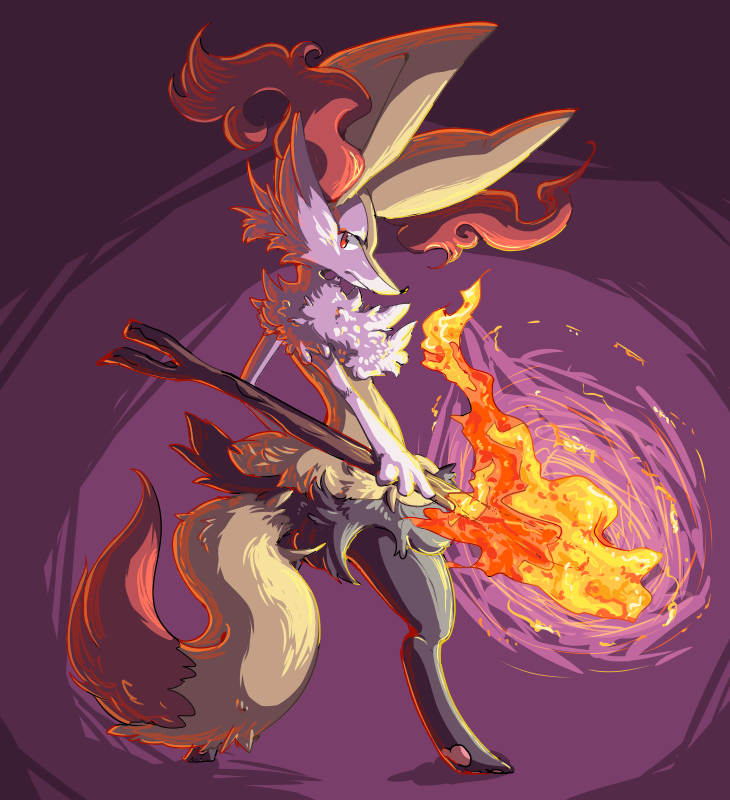 pokeddexy 24 fav design - braixen