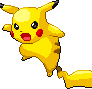 Pikachu Pixel Over