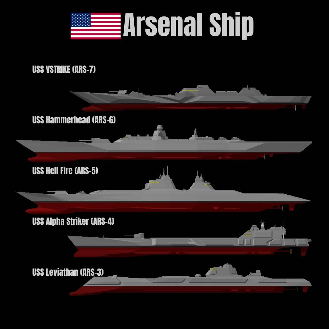Arsenal Ship Project Update USA Arsenal Ship by MadarovCruiser27 on DeviantArt