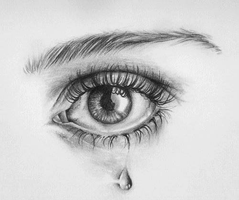 teary eye