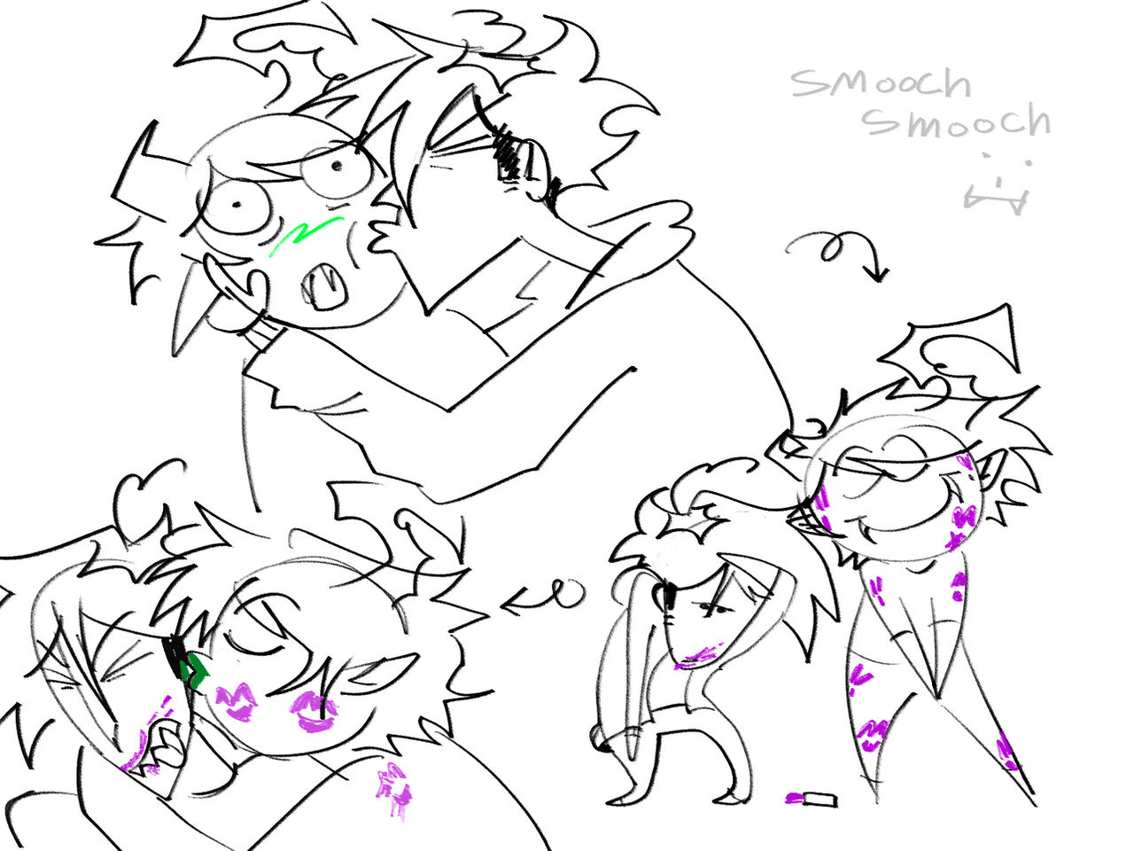 Smooching by LemuelRekkert on DeviantArt