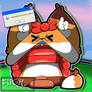 bouncy castle foxie