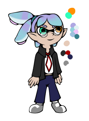 Humanoid Inkling Design for FriskThePassive