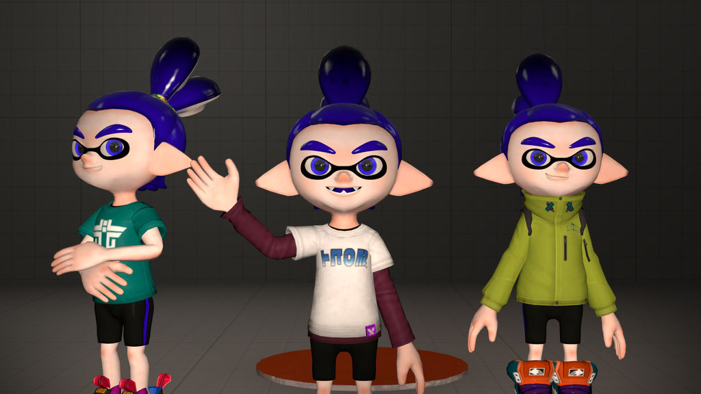 Some Inkling textures I made by CassandraMarteena on DeviantArt