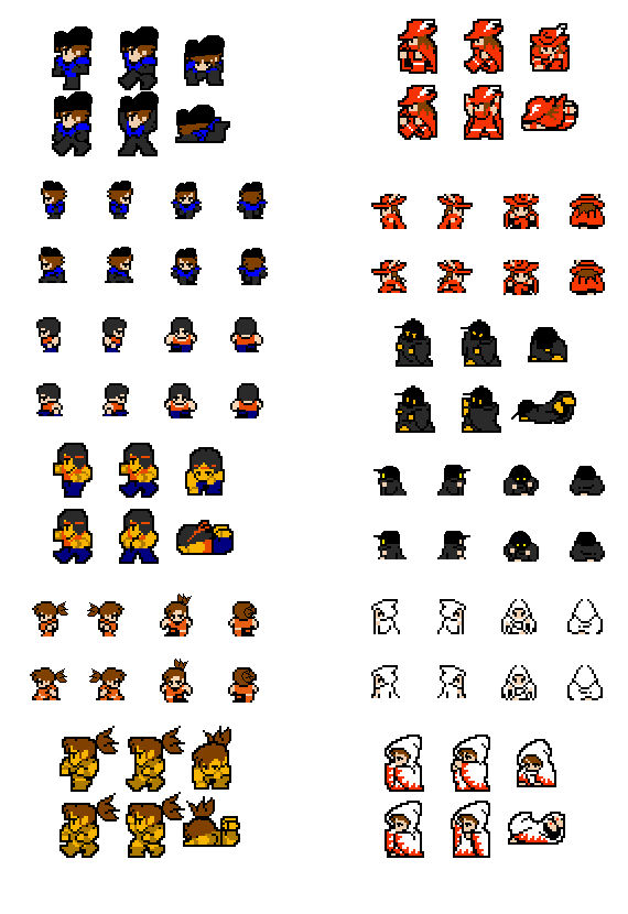 AS5K Final Fantasy Sprites by Serastroph on DeviantArt