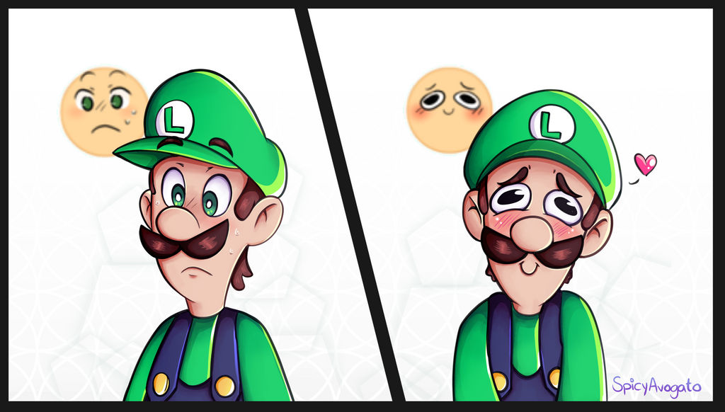 Expression meme Luigi