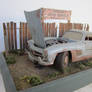 Abandoned Mercedes Diorama III