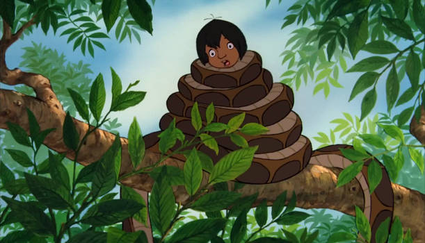 Mowgli Trapped By Kaa 2