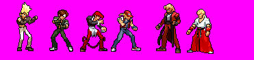 Kyo, Iori, Benimaru, Terry Vs Rugal and Geese JUS by cellbits1 on ...