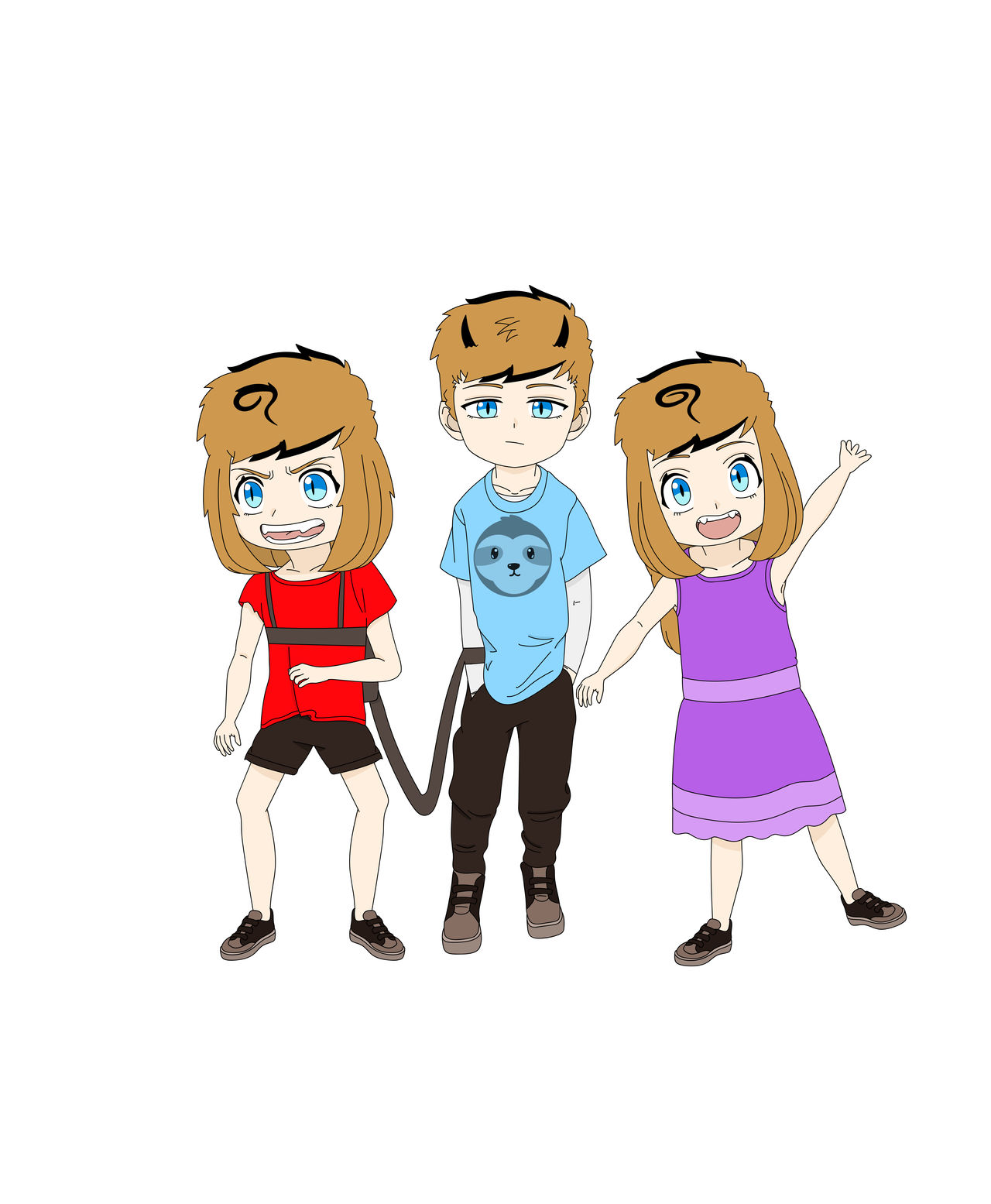 Triplets Deviantart Kid Triplets by Tal3m on DeviantArt
