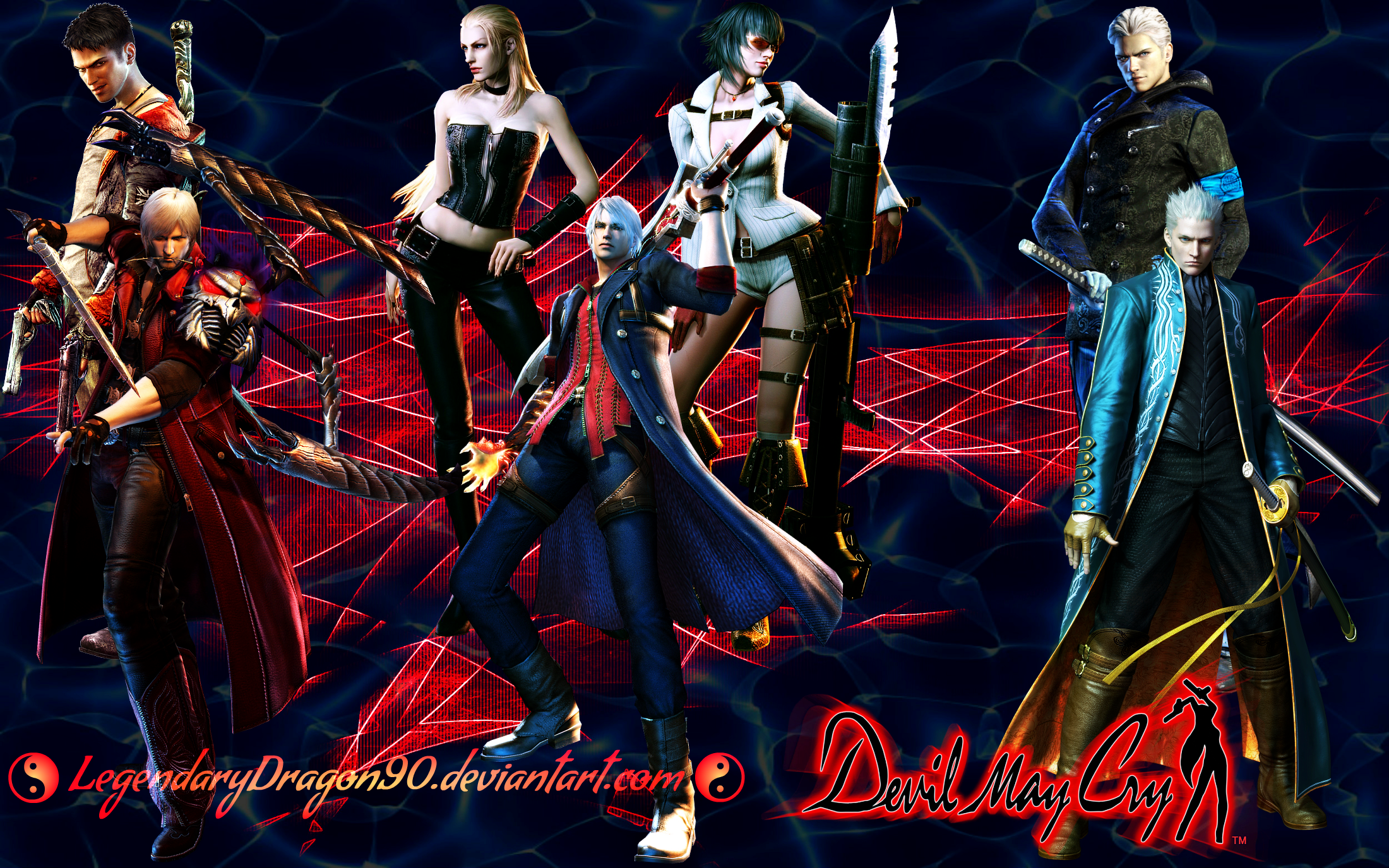 Devil May Cry: The Animated Series Stars Dante and Vergil And Will 