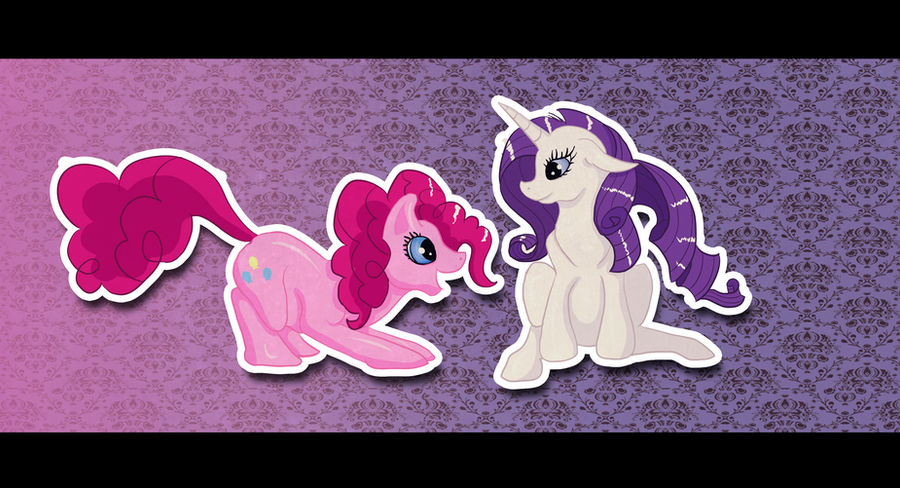 Pinkie Pie and Rarity