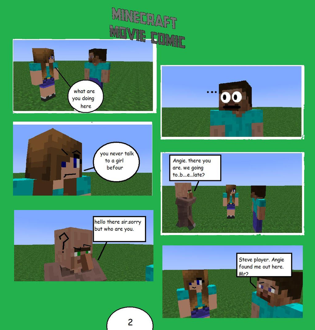 Minecraft Comic Stnt Minecraft comic 2 by Captain-Forsyth on DeviantArt