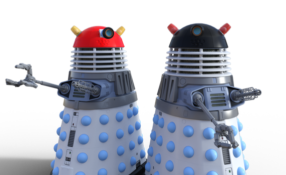 Two daleks