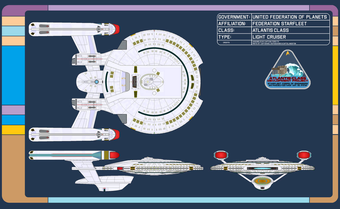 75 Rss Endeavour USS Endeavour NCC-52715 (2365) V2 by Captain-Forsyth on DeviantArt