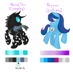 Pony OC Reference - Sebastiana