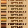 Wood Patterned Photoshop Layer Styles