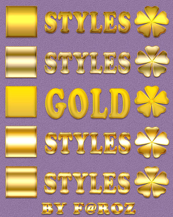 Deviantart Layer Style Golden Elegant Gold Photoshop Layer Styles / ASL by nisanboard on DeviantArt