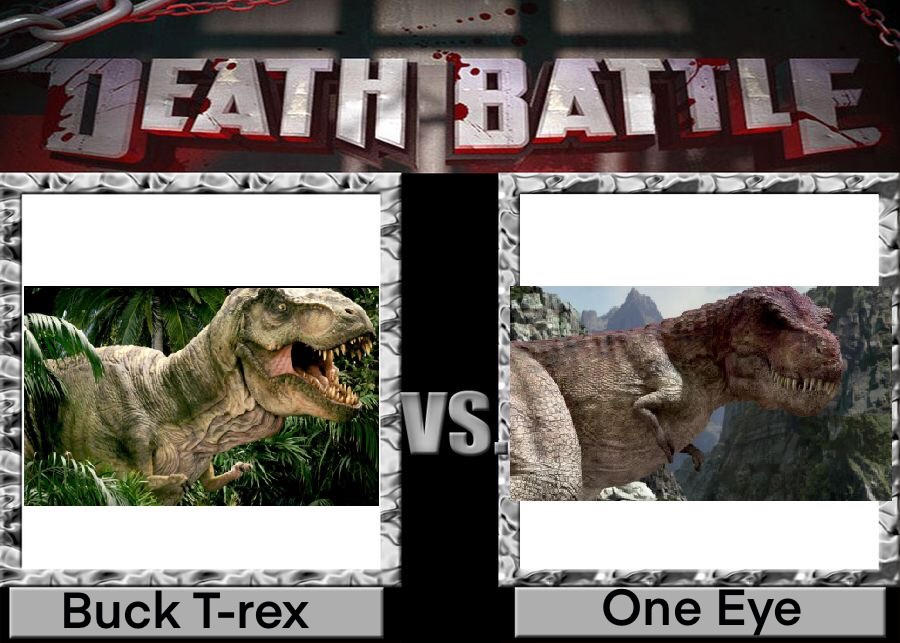 Buck T-rex vs One Eye by atoyac49200 on DeviantArt