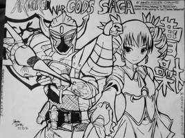 Armored War Gods Saga: Baron and Sousou