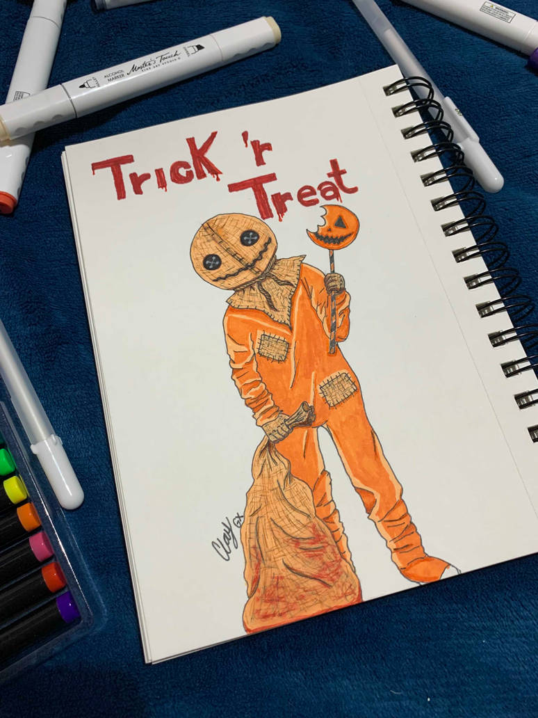 Trick or treat Sam by ClayGx on DeviantArt