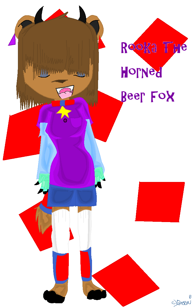 Rooka The Horned Beer Fox