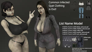 Common Infected Gyat Clothing (Model Release)