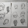 sketch facial expressions 2