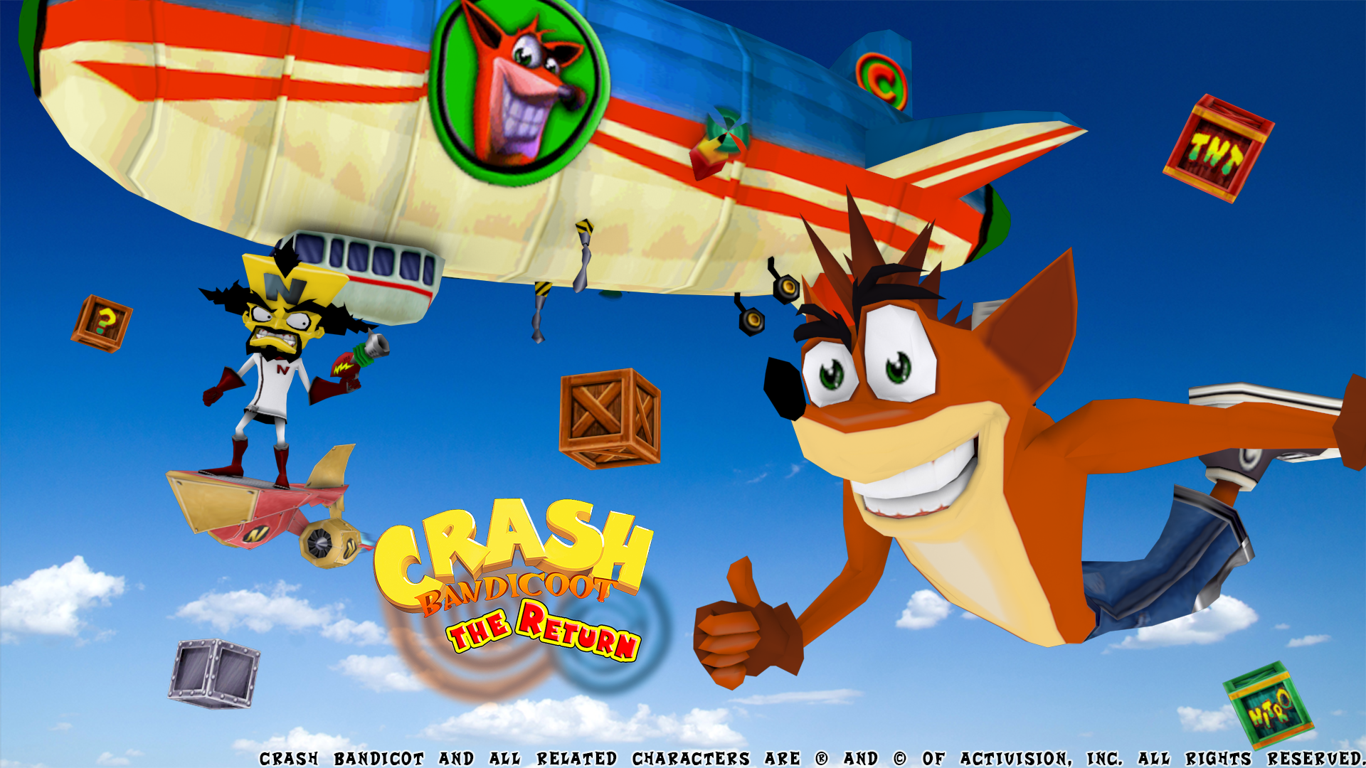 Crash Bandicoot (Crash of the Titans) by Jogita6 on DeviantArt