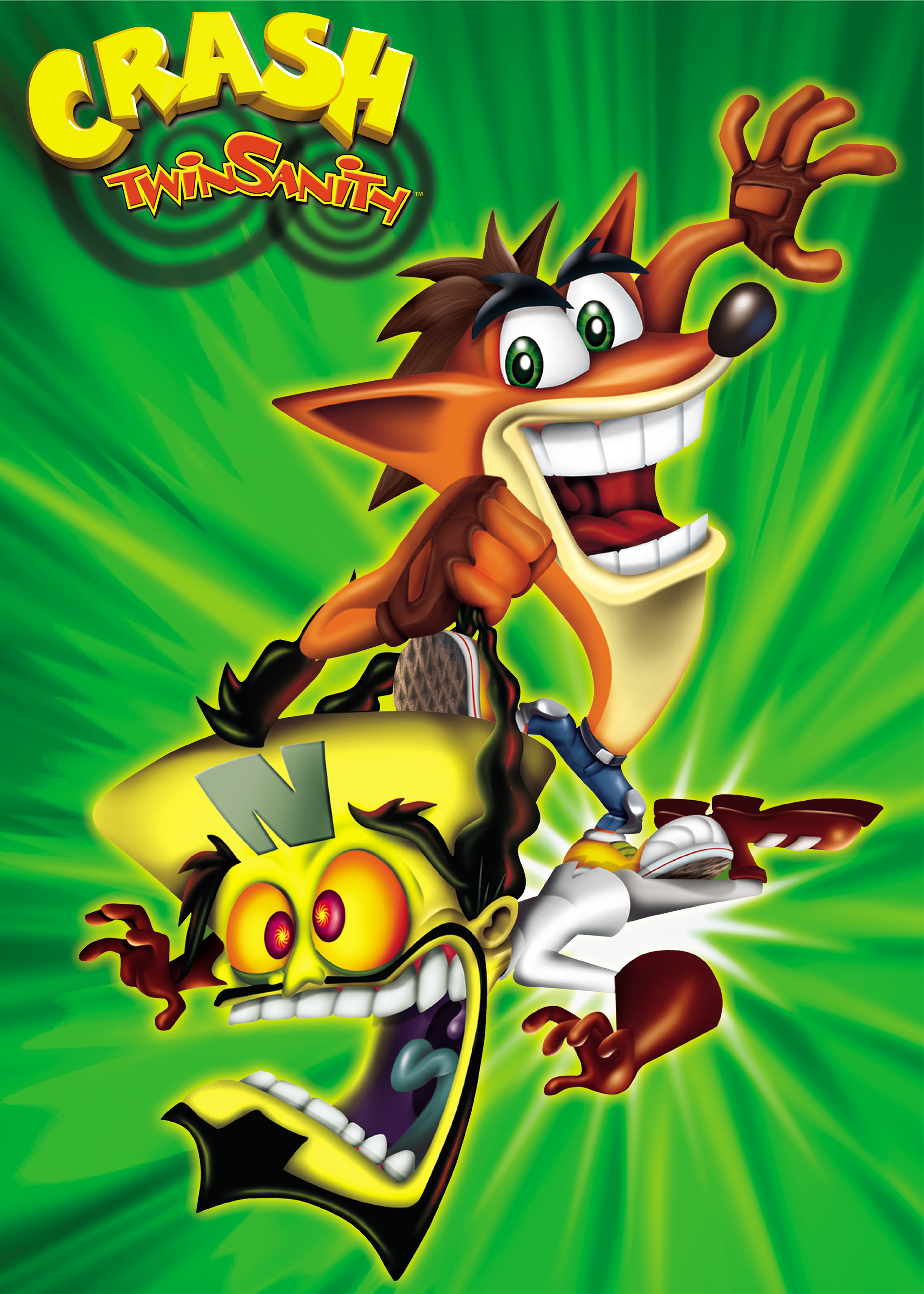 Crash Twinsanity Poster HD by CRASHARKI on DeviantArt Crash Twinsanity Poster HD by CRASHARKI on DeviantArt