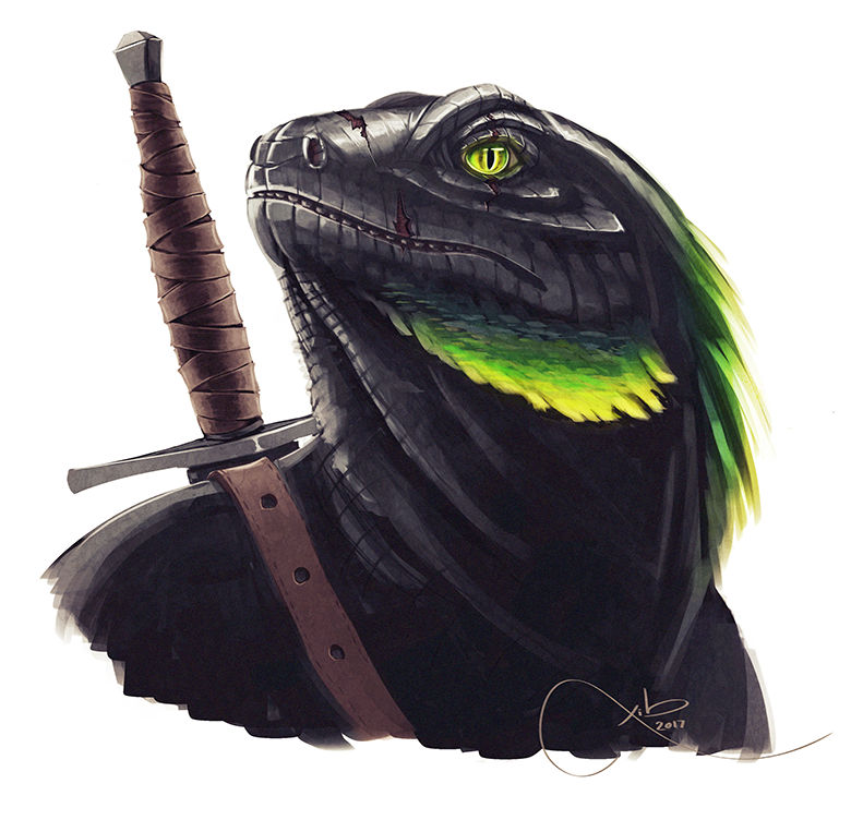 DnD Lizardfolk Design by XibXib on DeviantArt