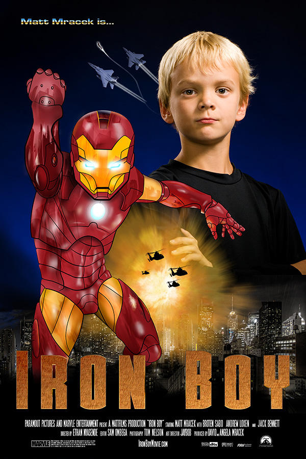 Iron Boy poster by tnp651 on DeviantArt