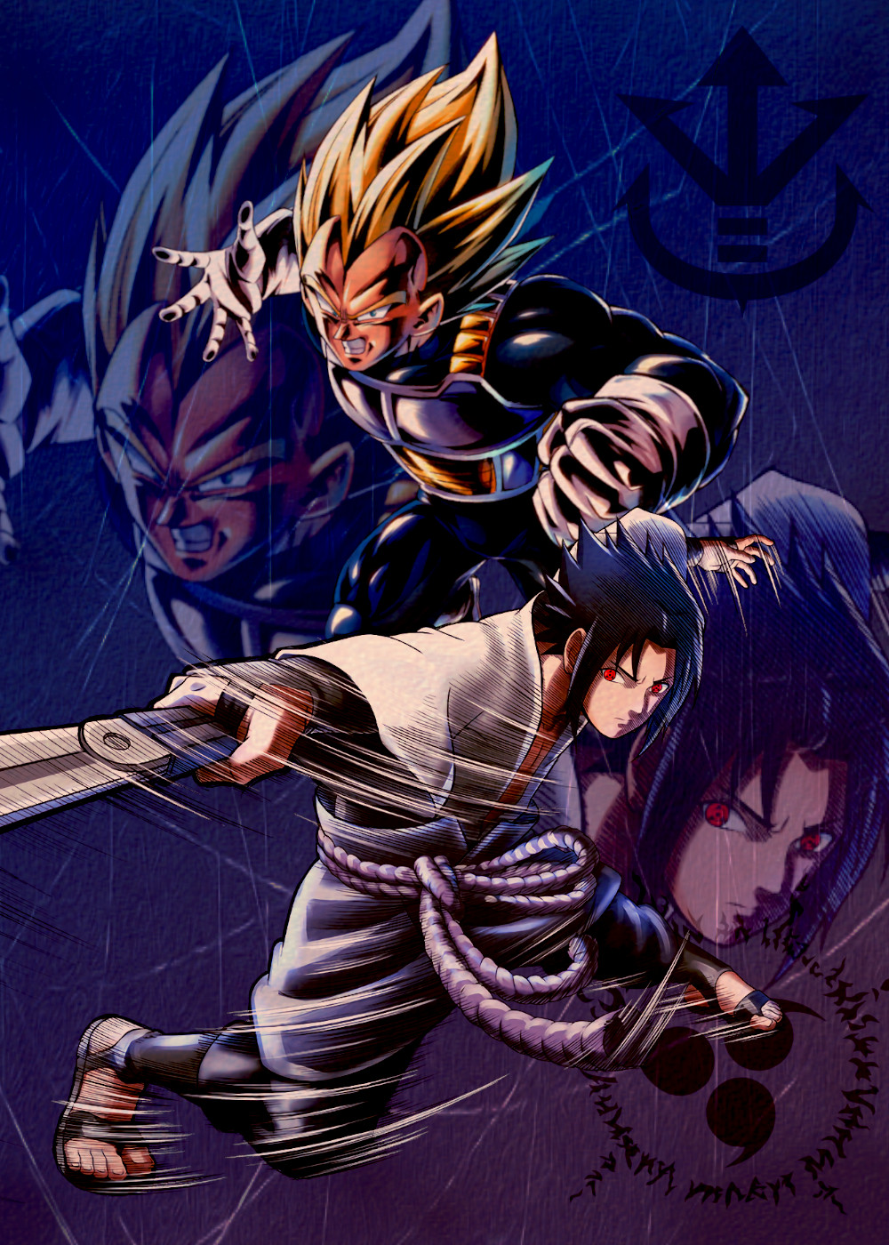 Powers of Vegeta or Sasuke by supercharlie623 on DeviantArt