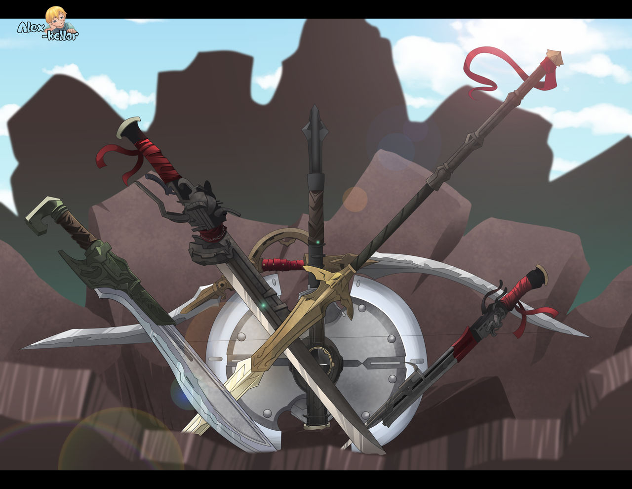 OC Weaponry on Rwby-Oc-Group - DeviantArt