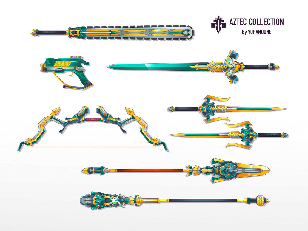 Vector Rescue Aztec Price Weapon Adoptable: Aztec Collection by YuhanoOne on DeviantArt
