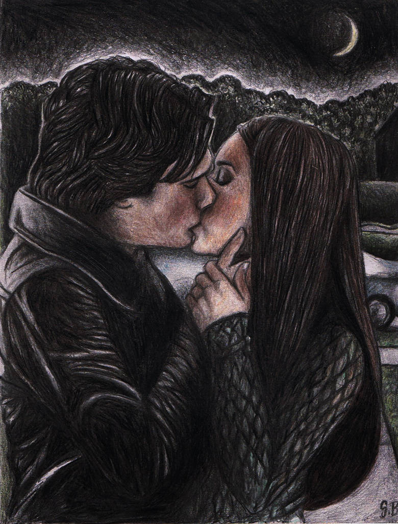Damon and Elena - KISS by ZeenatSalvatore on DeviantArt