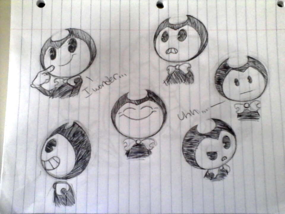 Bendy and the ink machine- Bendy expressions