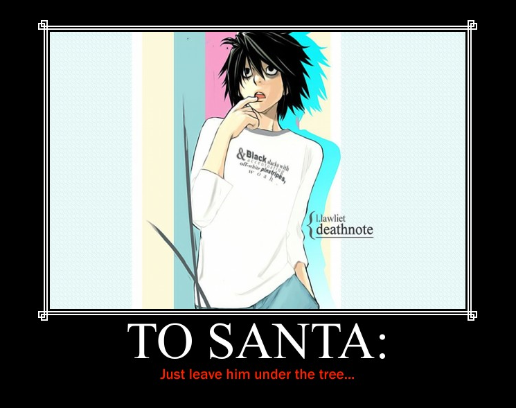 Lawliet Motiv Poster