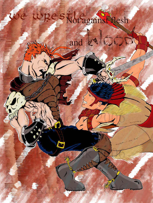 We Wrestle by RandomK on DeviantArt