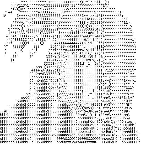 Deidara in ASCII