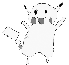 Dibujo Pikachu