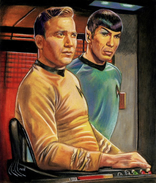 Star Trek original Kirk Spock