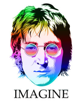 John Lennon vector two
