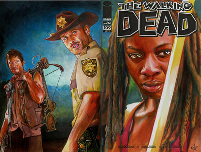 Walking Dead 109 variant sketch cover