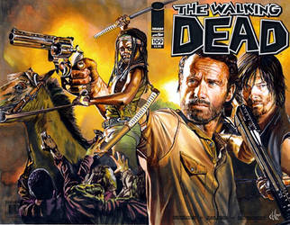 Walking dead 109 4th comic