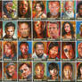 Walking Dead official season three sketch cards