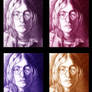John Lennon color study