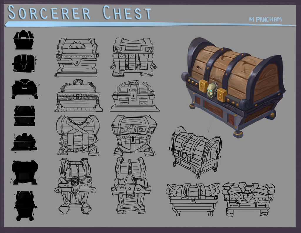 Chest For Scratch Treasure Chest Concept by MarkPanchamArt on DeviantArt