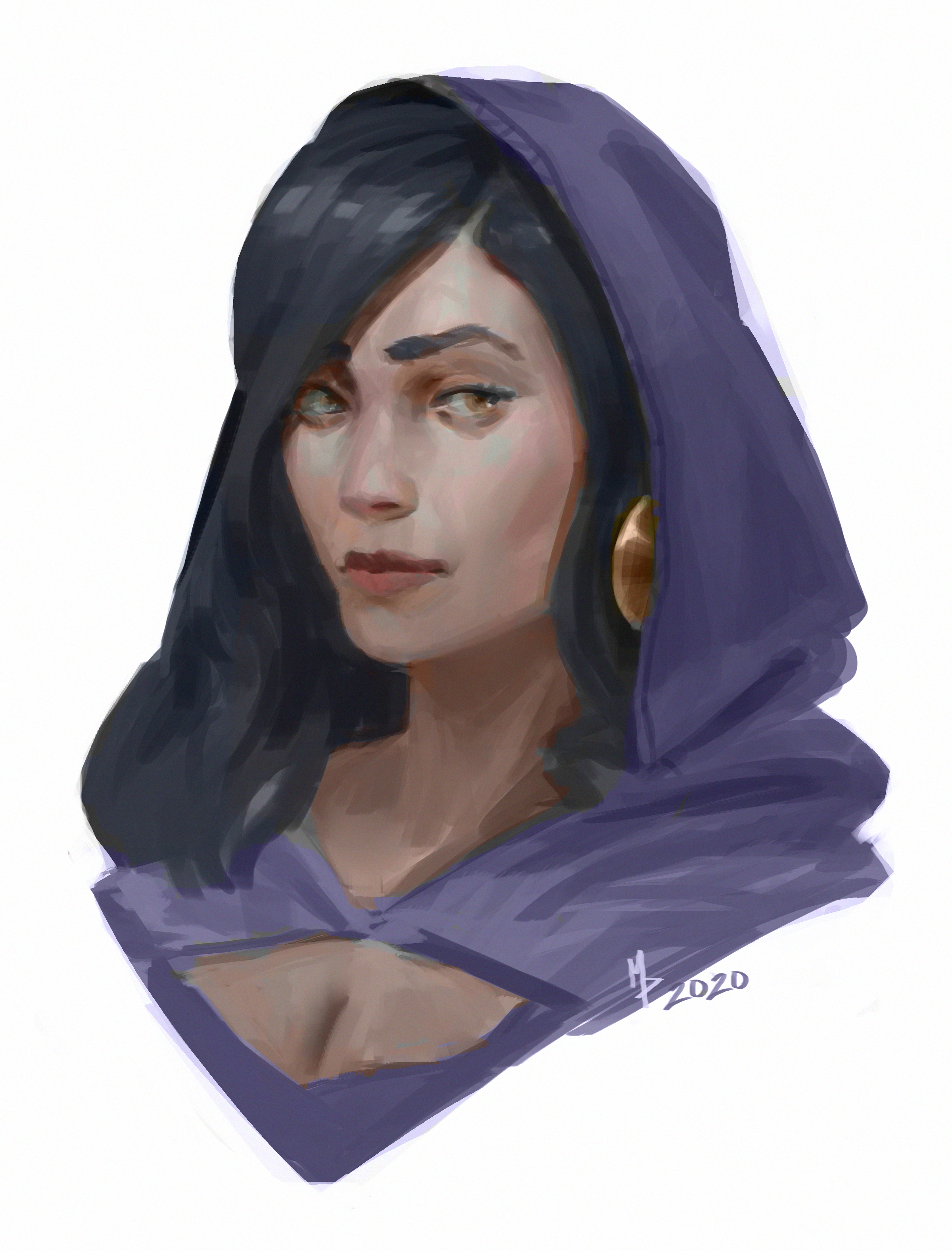 Mysterious Woman or maybe a Sorceress?