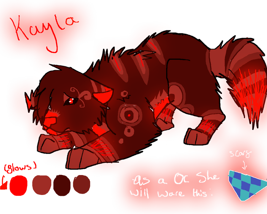 Kayla Ref sheet by Lightning-Paws on DeviantArt